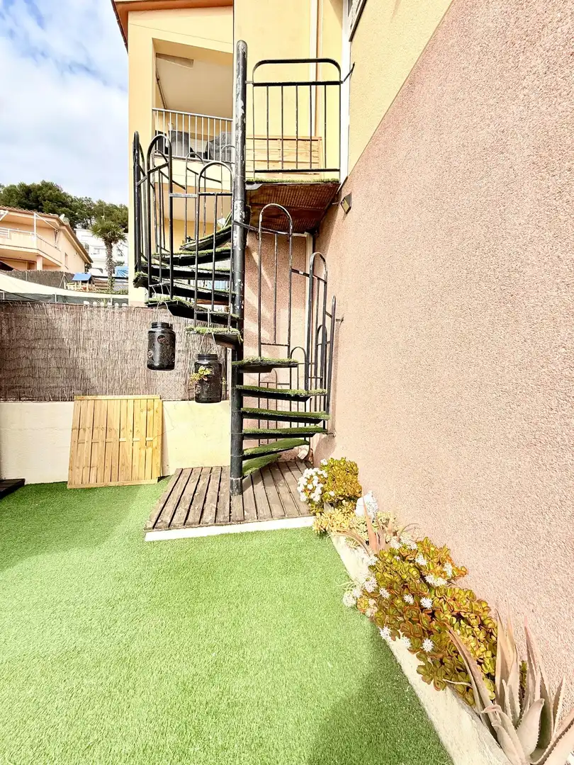 Terraza de Casa adosada en venta en Calafell con Calefacción, Jardín privado y Terraza