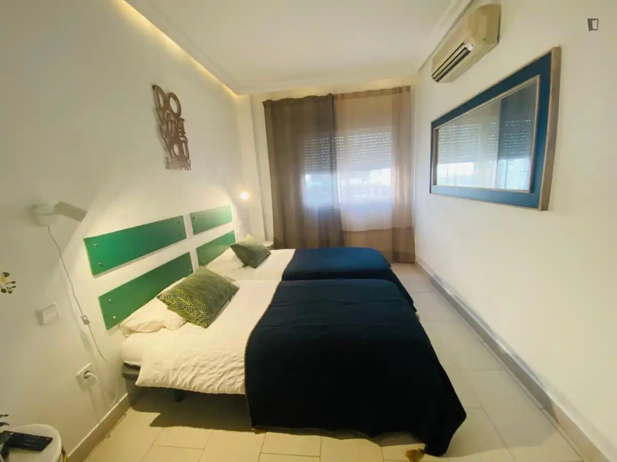 Bedroom of Apartments for rent in Madrid  with Air Conditioner, Furnished and Oven