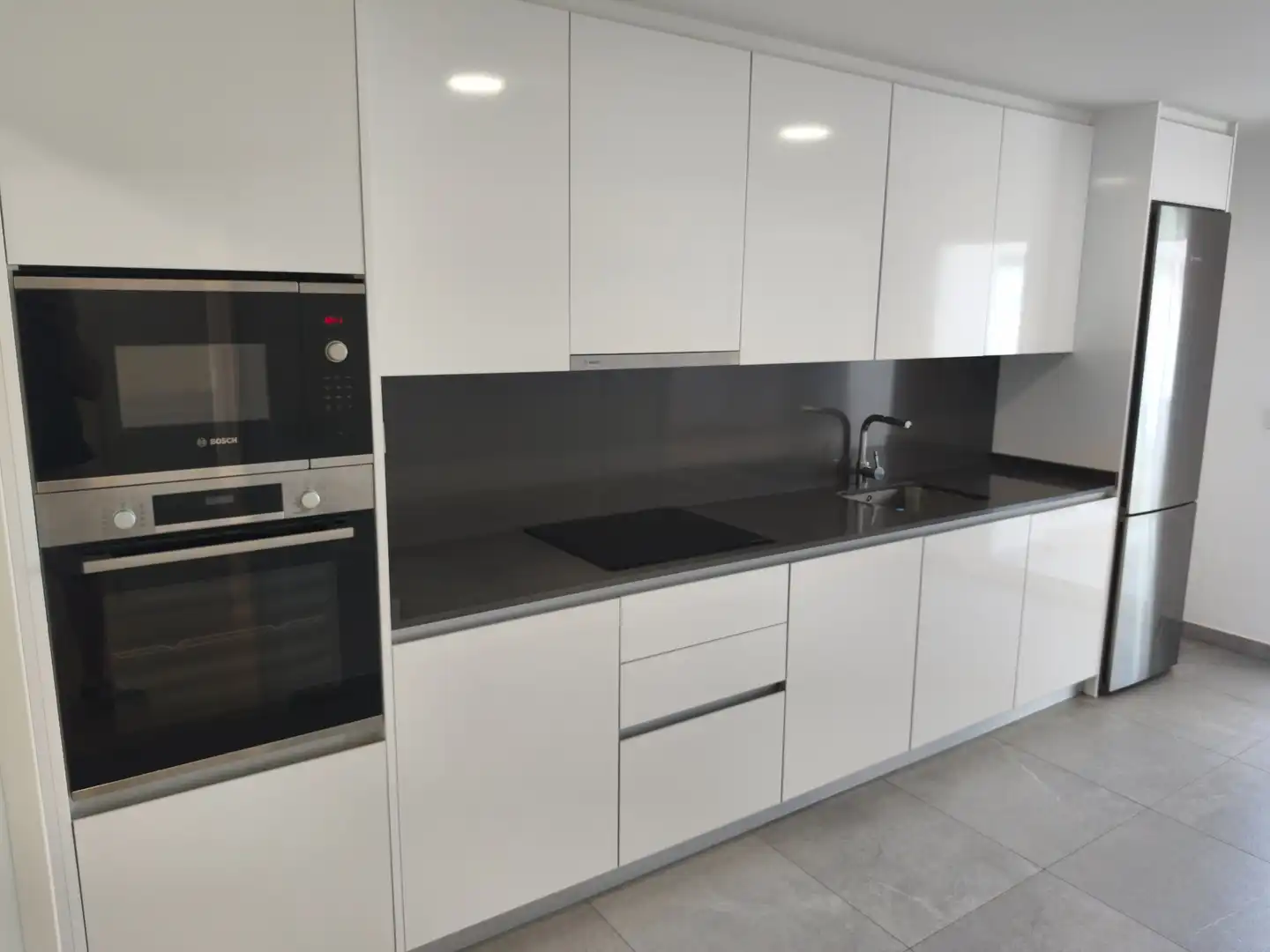 Cocina de Ático de alquiler en Málaga con Aire acondicionado, Calefacción y Terraza