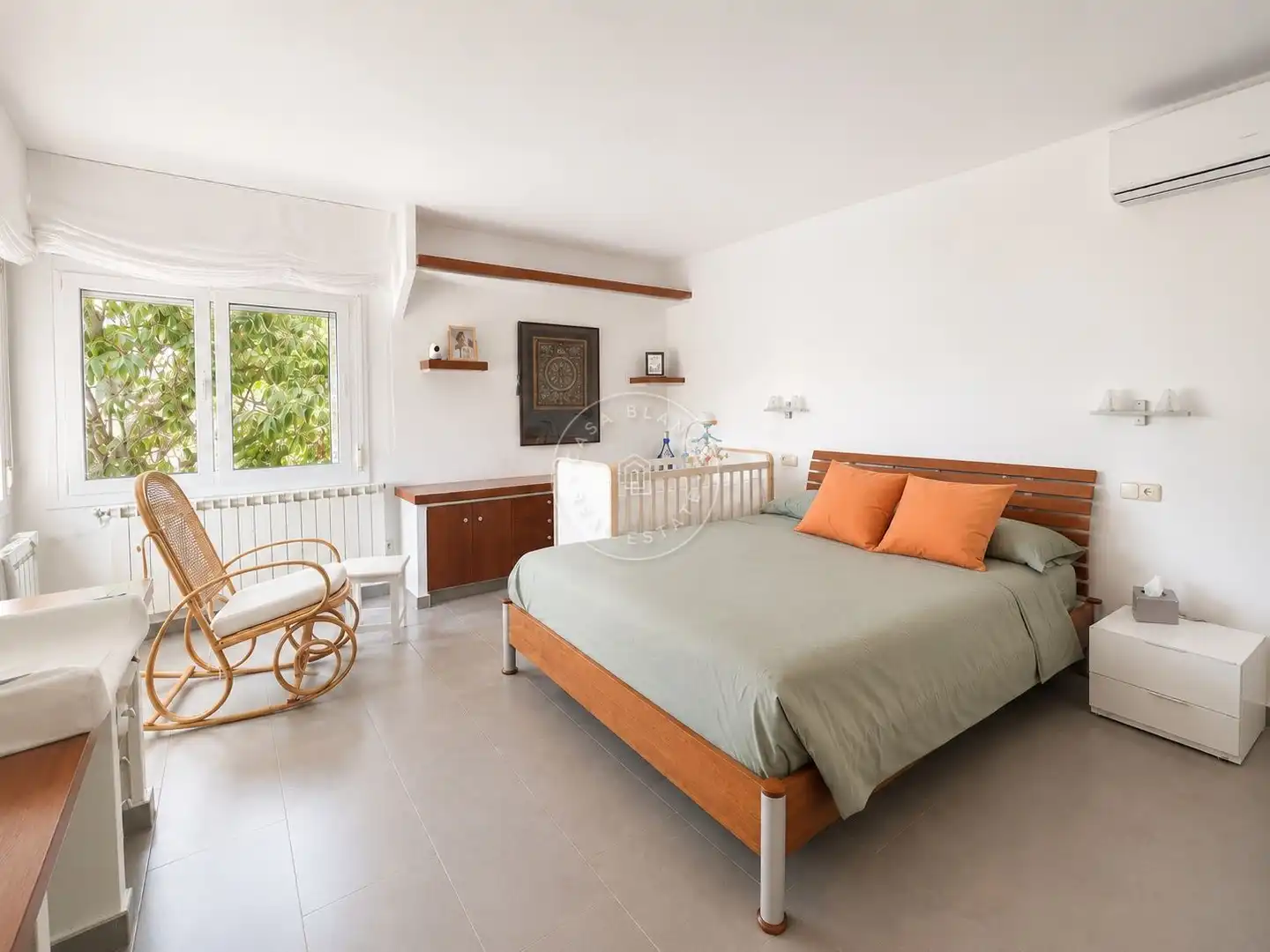 Bedroom of Houses for sale in Lloret de Mar  with Air Conditioner, Heating and Private garden