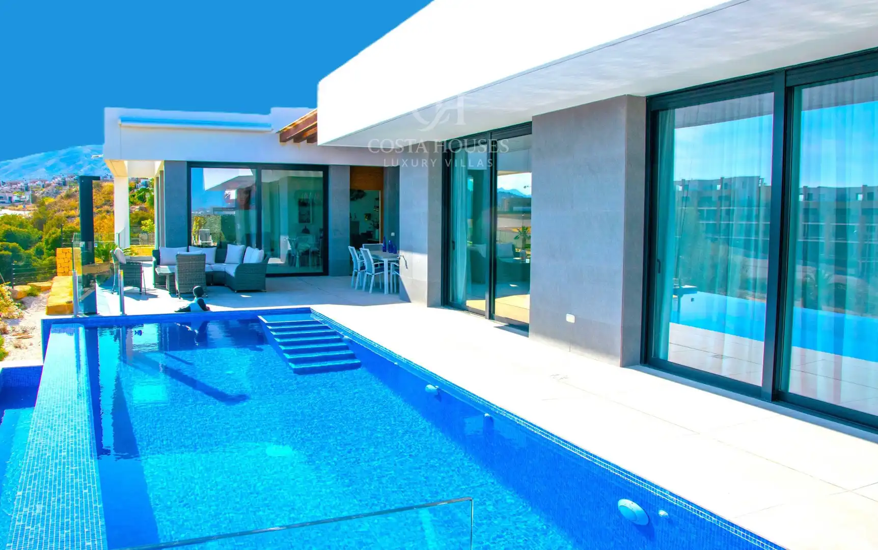 Villa mit Pool zum Verkauf in Balcón de Finestrat - Terra Marina, imagen 15