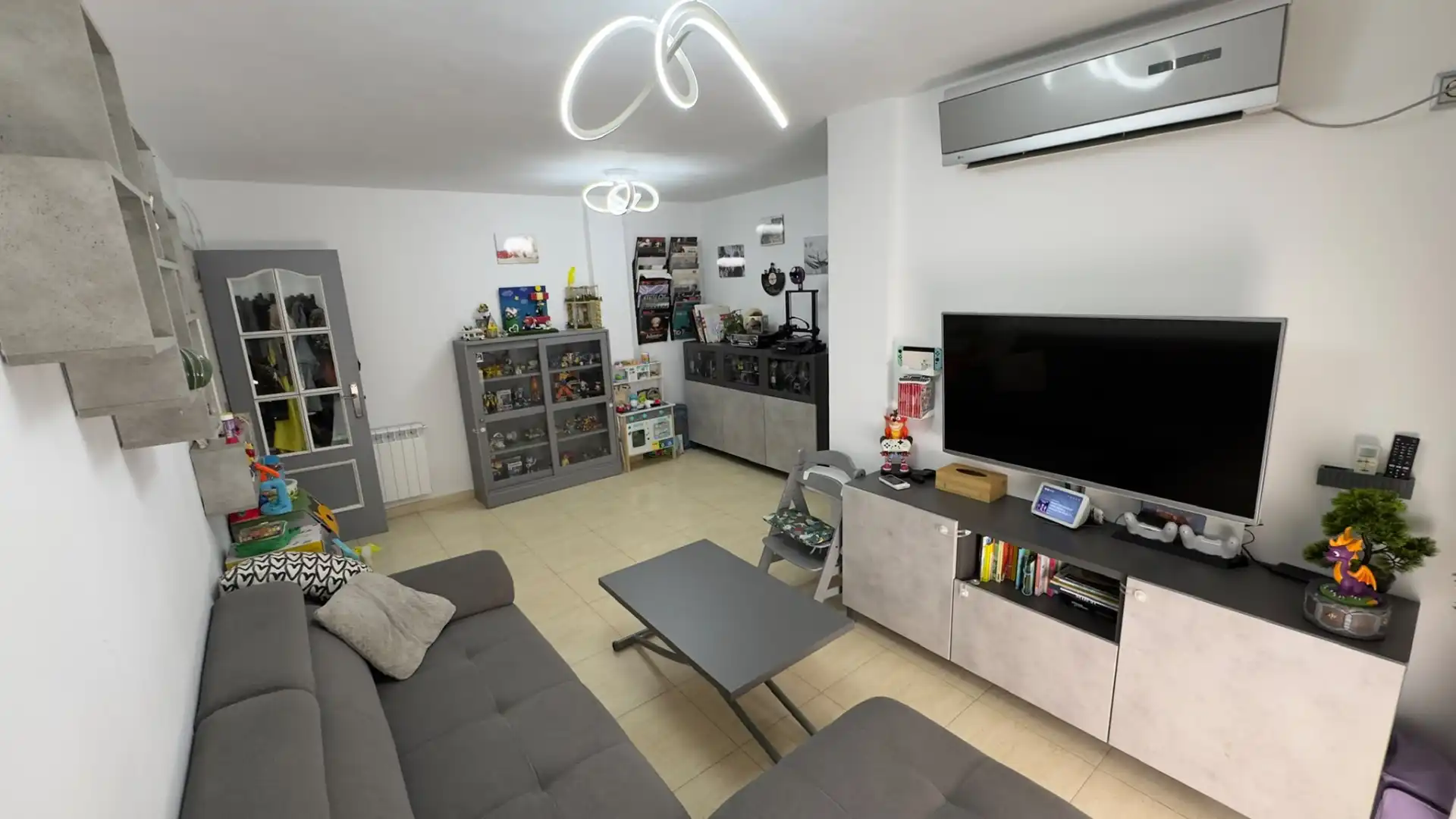 Sala d'estar de Pis en venda en Humanes de Madrid amb Aire condicionat, Calefacció i Terrassa