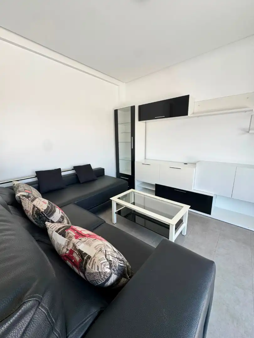 Sala de estar de Ático de alquiler en Valencia con Aire acondicionado, Terraza y Amueblado