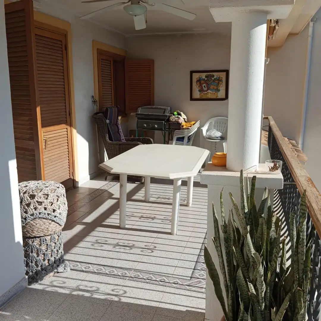 Terraza de Piso en venta en Cullera con Jardín privado, Terraza y Amueblado