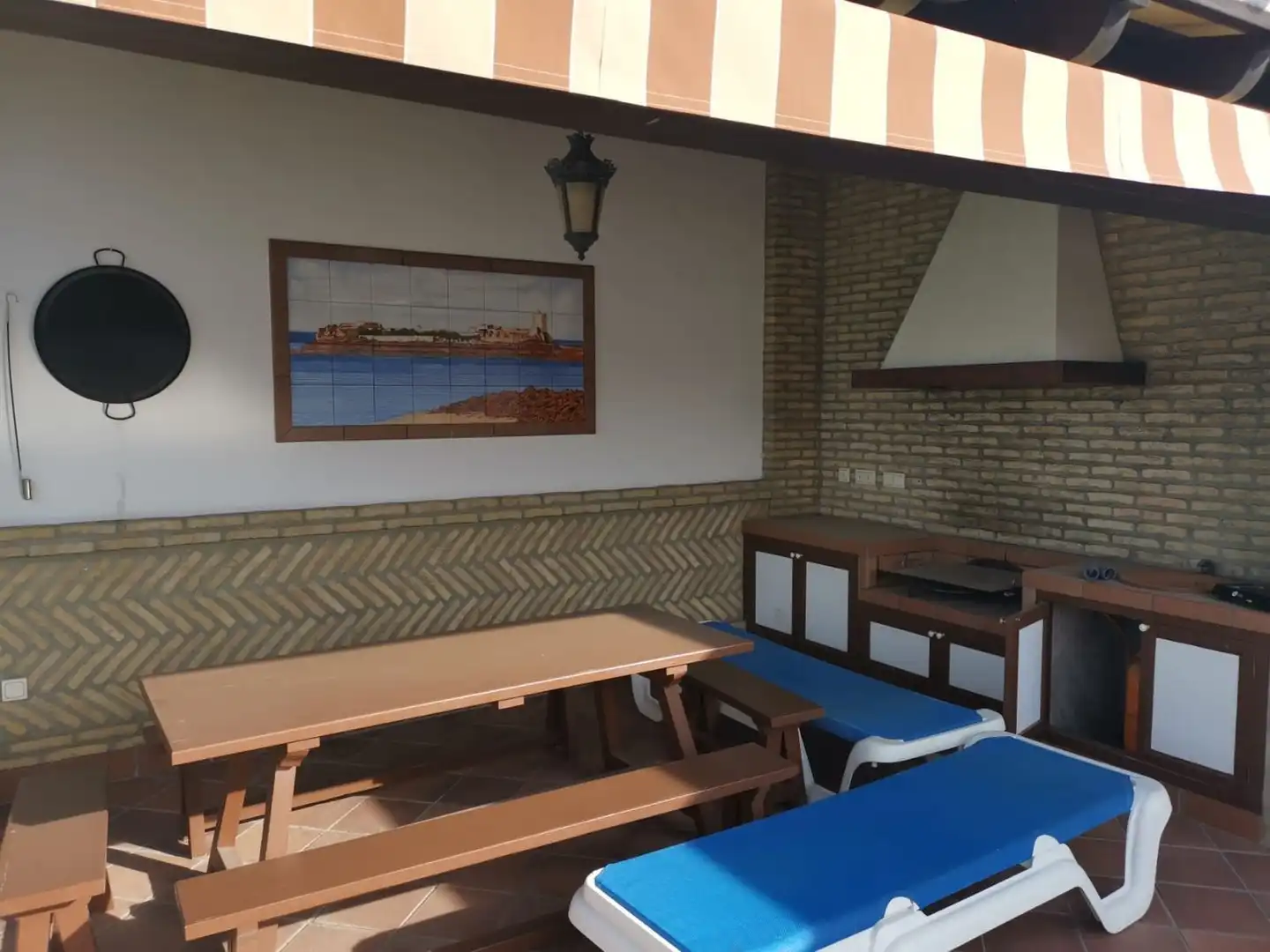 Terrassa de Casa o xalet en venda en Chiclana de la Frontera amb Aire condicionat, Calefacció i Jardí privat