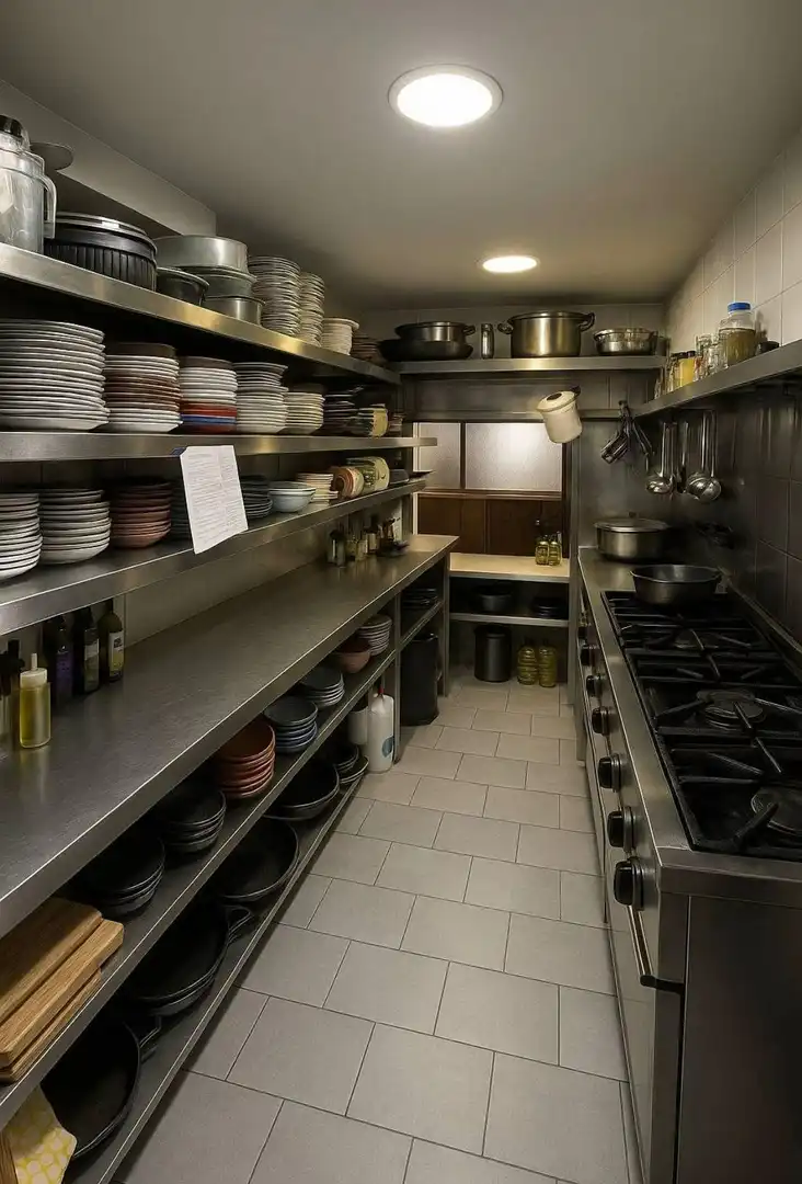 Cocina de Local de alquiler en Busot con Aire acondicionado y Amueblado