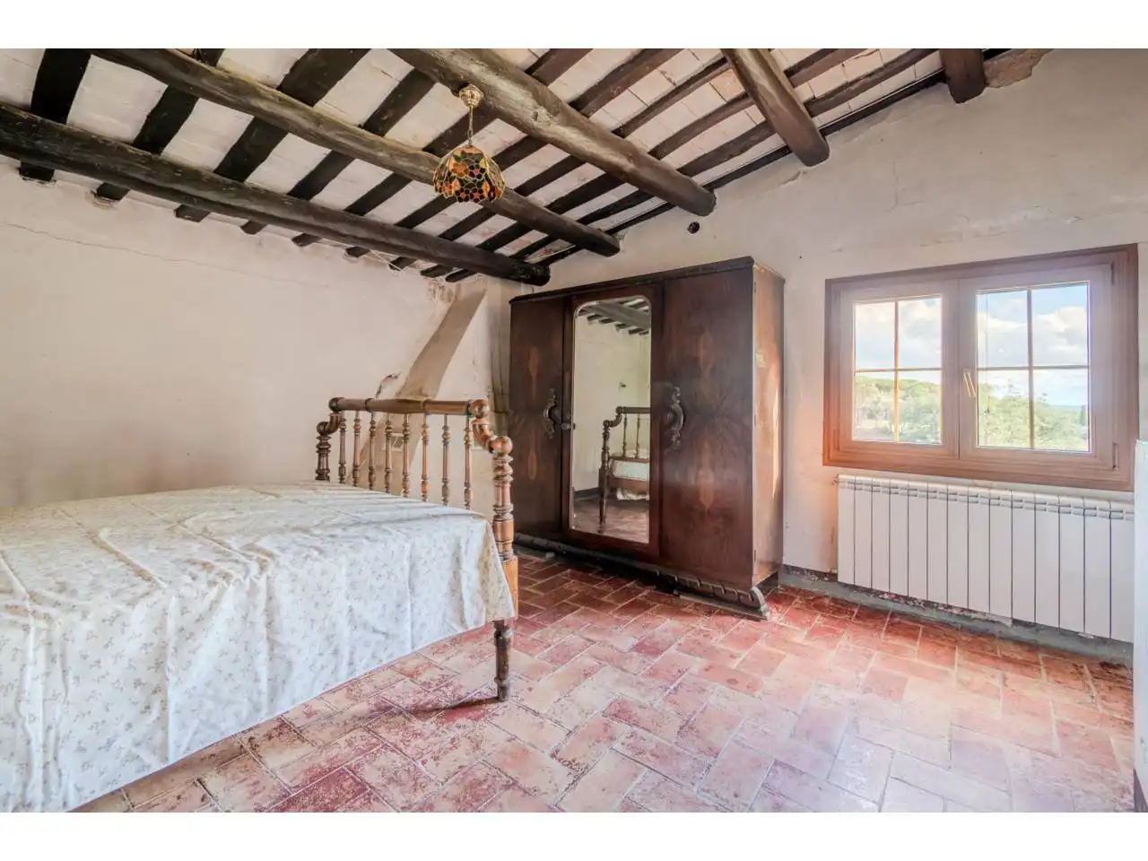 Habitación de Finca rústica en venta en Sils con Calefacción, Jardín privado y Terraza