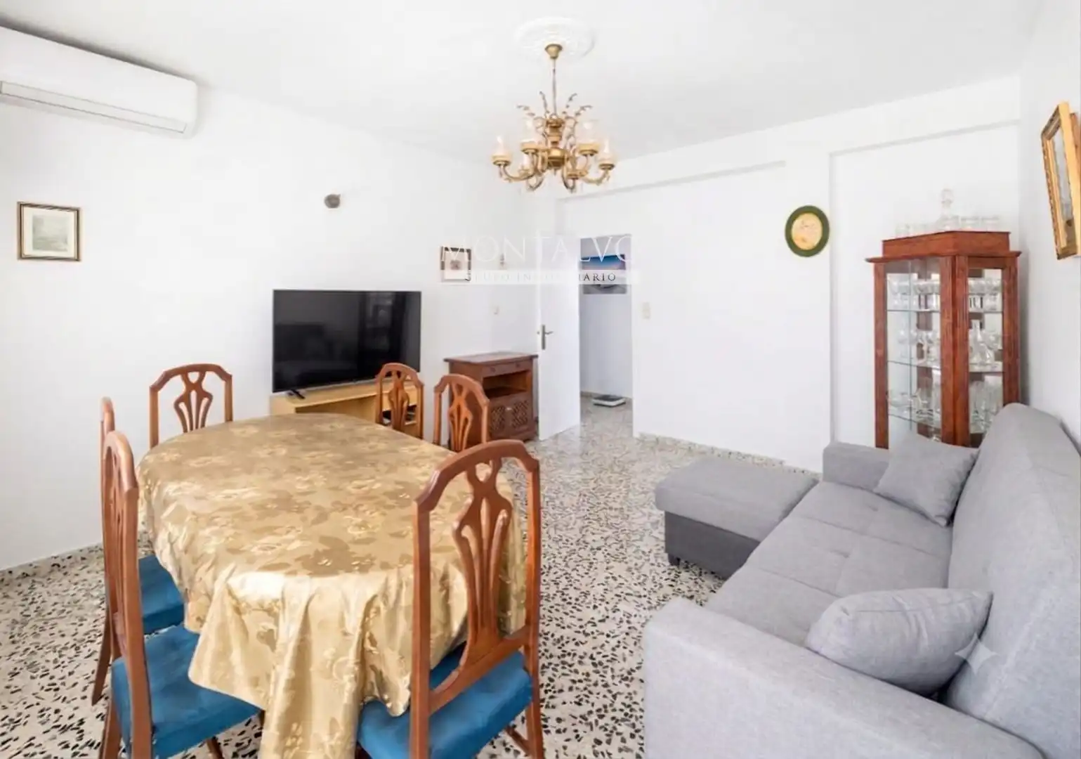 Sala de estar de Piso en venta en Atarfe con Aire acondicionado, Calefacción y Terraza