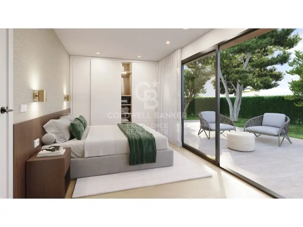 Schlafzimmer von Wohnung zum Verkauf in La Nucia mit Privatgarten, Terrasse und Schwimmbad