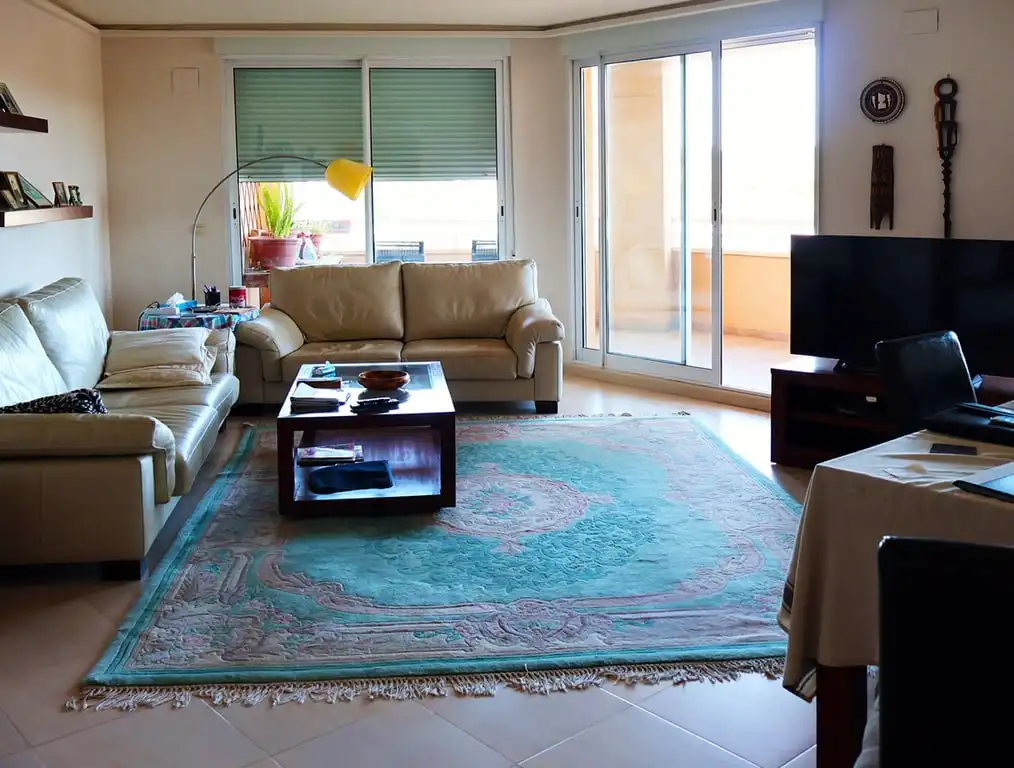 Living room of Attic for sale in Jávea / Xàbia  with Air Conditioner, Private garden and Storage room