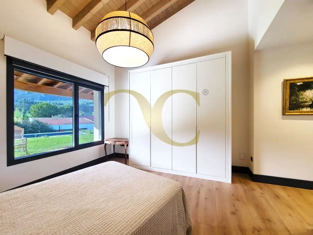 Bedroom of Houses for sale in Ribadesella  with Air Conditioner, Heating and Private garden