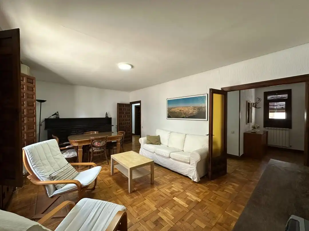 Wohnzimmer von Wohnung zur Miete in Toledo mit Klimaanlage, Heizung und Terrasse