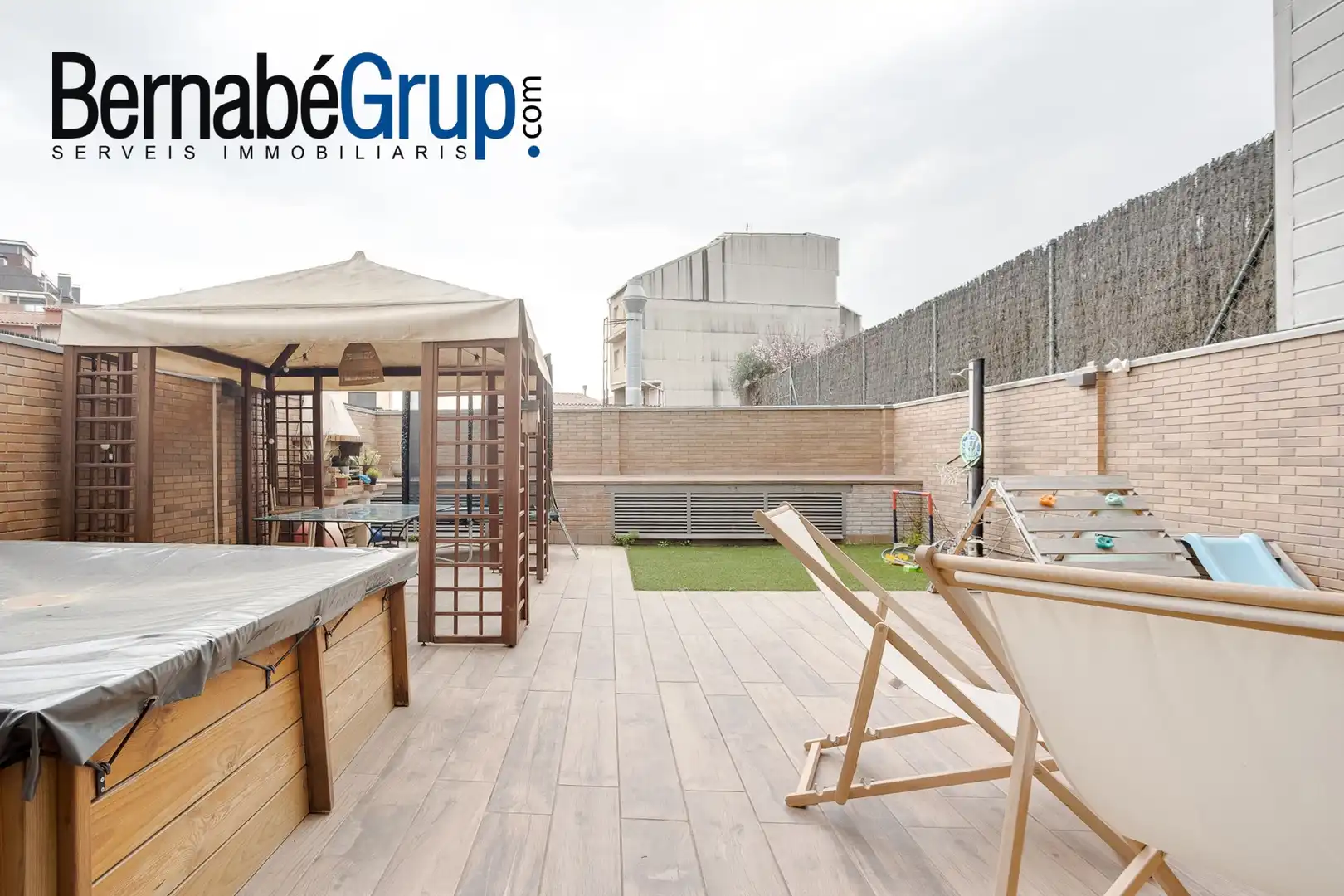 Terraza de Piso en venta en Granollers con Aire acondicionado, Calefacción y Parquet