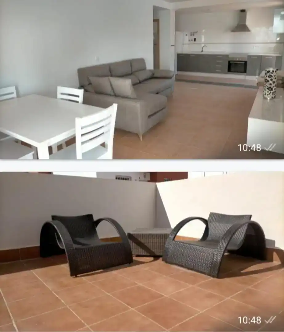 Terraza de Apartamento en venta en Vera con Aire acondicionado, Piscina y Balcón