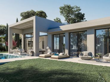 Casa amb piscina en venda a Benahavís pueblo