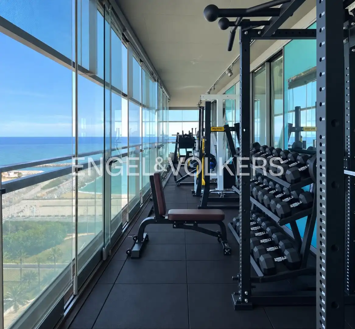 Terrace of Flat for rent in Barcelona  with Air Conditioner, Heating and Parquet flooring