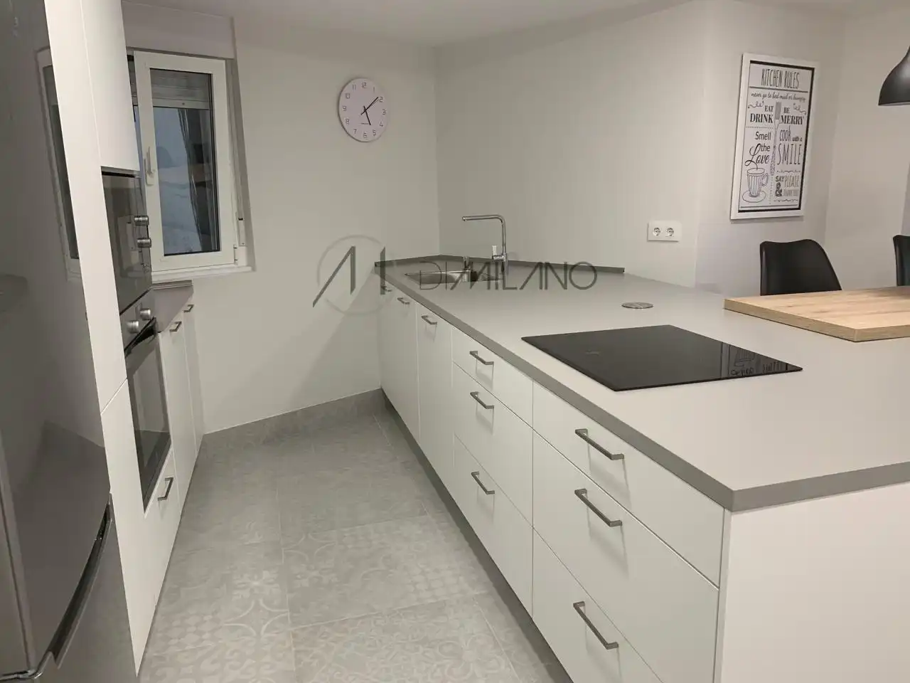 Cocina de Piso de alquiler en Vigo  con Calefacción, Parquet y Trastero