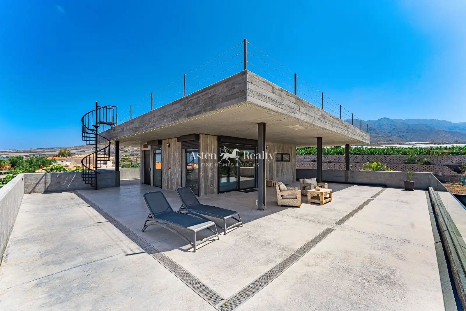Terrassa de Casa o xalet en venda en Adeje amb Aire condicionat, Terrassa i Piscina