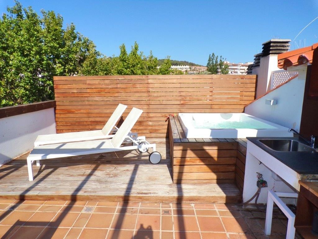 Terrassa de Àtic en venda en Castell-Platja d'Aro amb Aire condicionat, Terrassa i Piscina