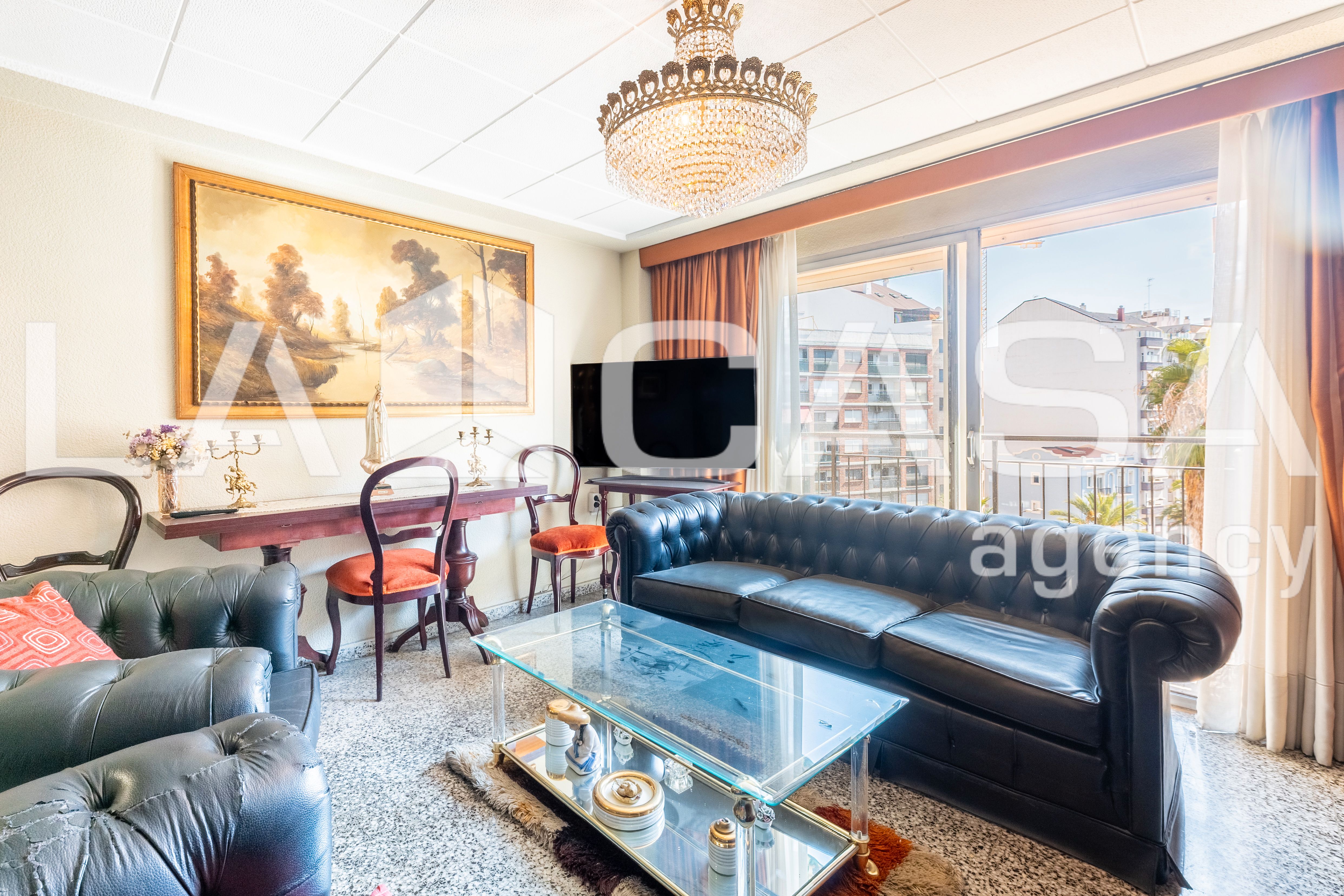 Living room of Flat for sale in  Valencia Capital  with Terrace