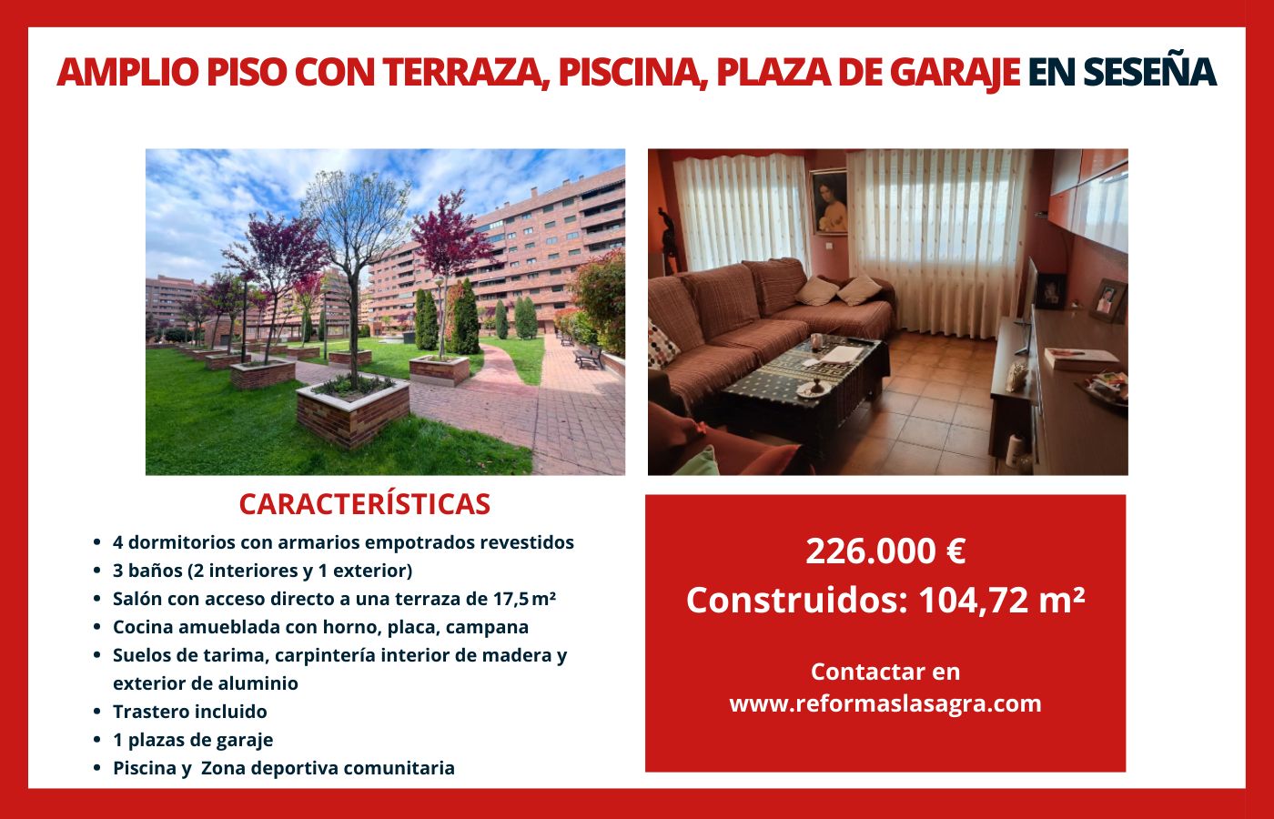 Garden of Flat for sale in Seseña  with Air Conditioner, Heating and Parquet flooring