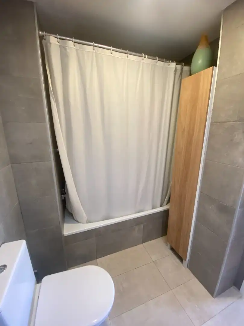 Bathroom of Flat for rent in Málaga  with Terrace, Oven and Washing machine