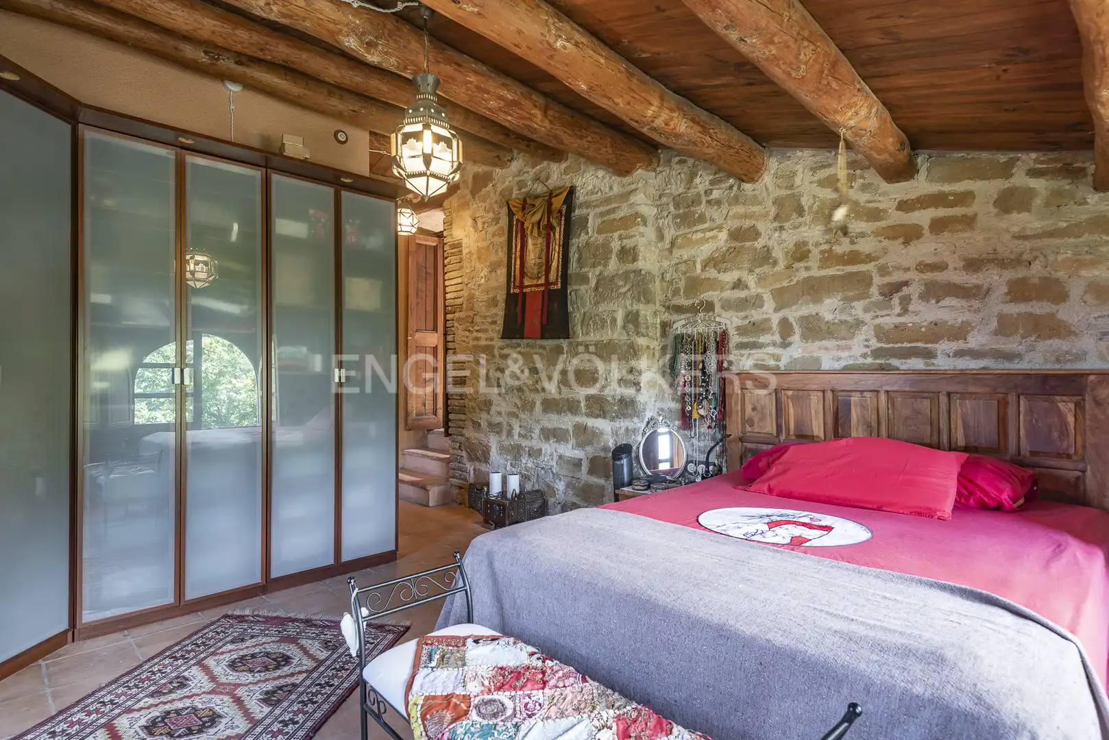Bedroom of Country homes for sale in Castellbell i el Vilar  with Heating, Private garden and Swimming Pool