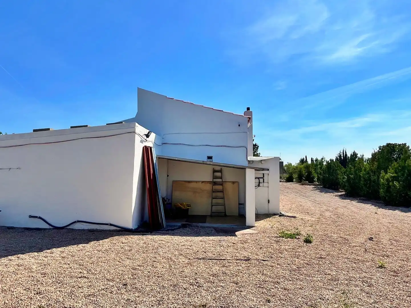 Vista exterior de Casa o chalet en venta en La Sénia con Piscina