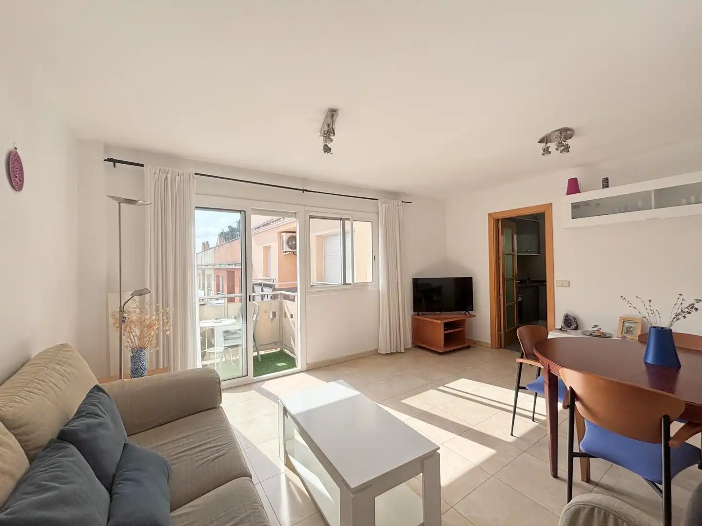 Sala d'estar de Pis en venda en Sant Martí Sarroca amb Calefacció i Balcó