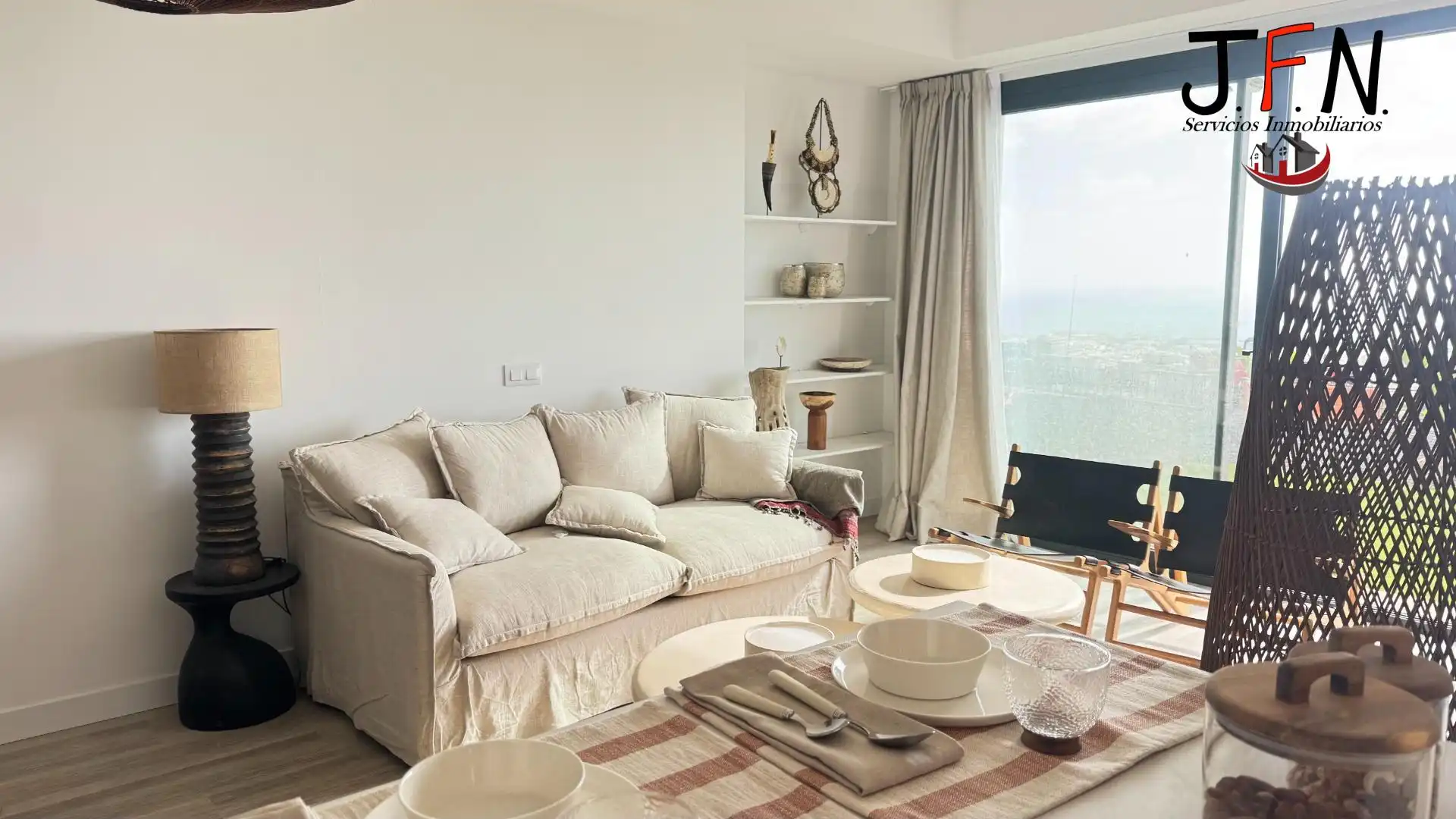 Sala de estar de Apartamento en venta en Antigua con Jardín privado, Terraza y Balcón