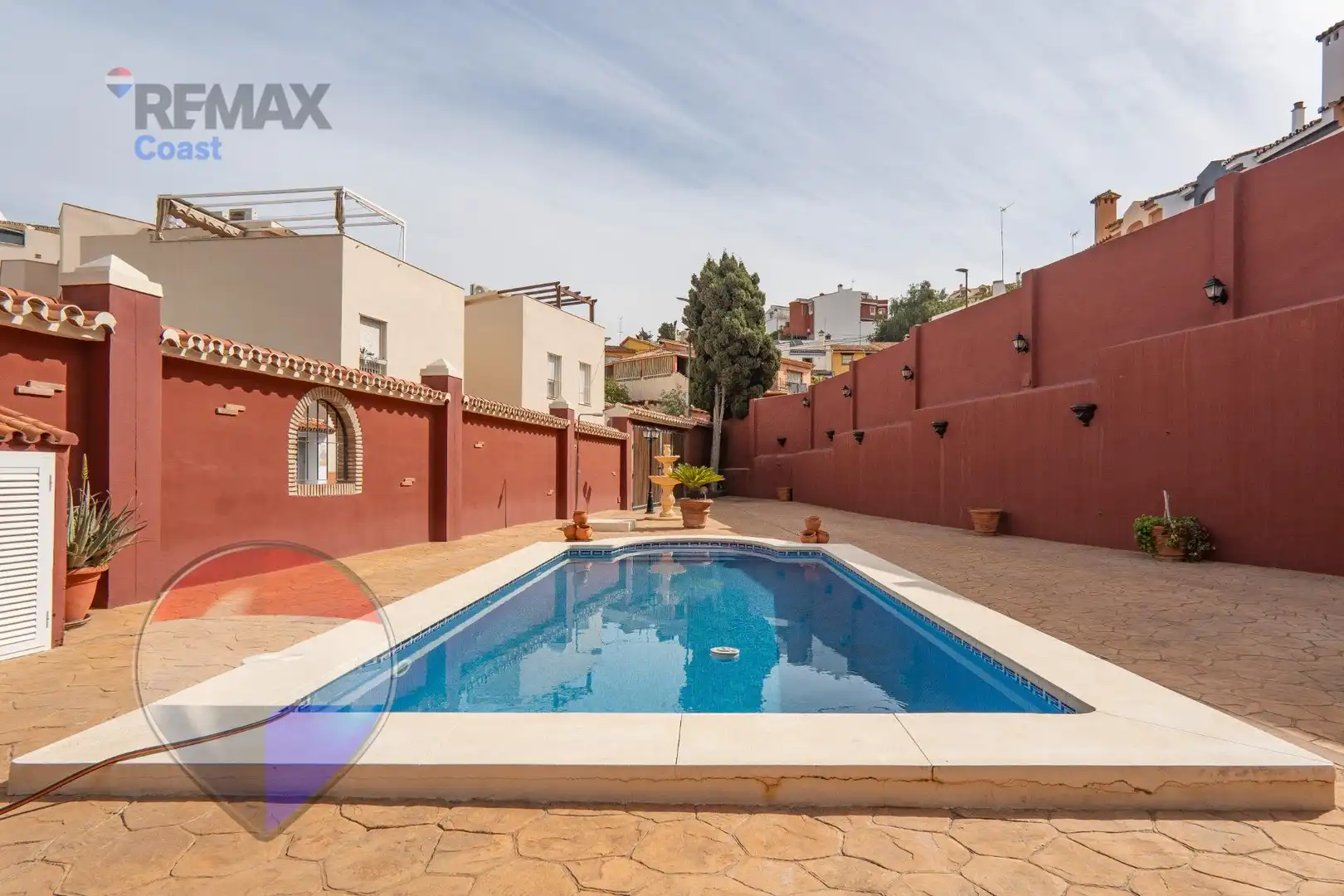Piscina de Casa o chalet en venta en Málaga con Aire acondicionado, Calefacción y Jardín privado