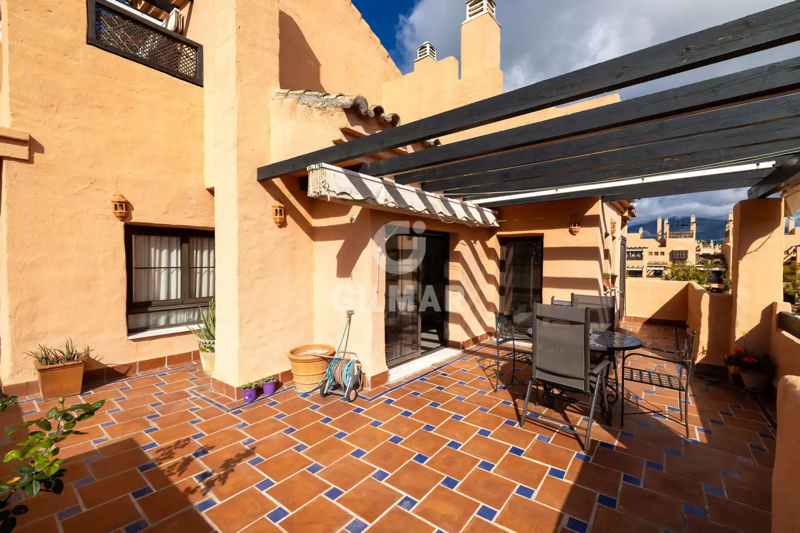 Terrace of Duplexes for sale in Estepona  with Heating, Private garden and Storage room