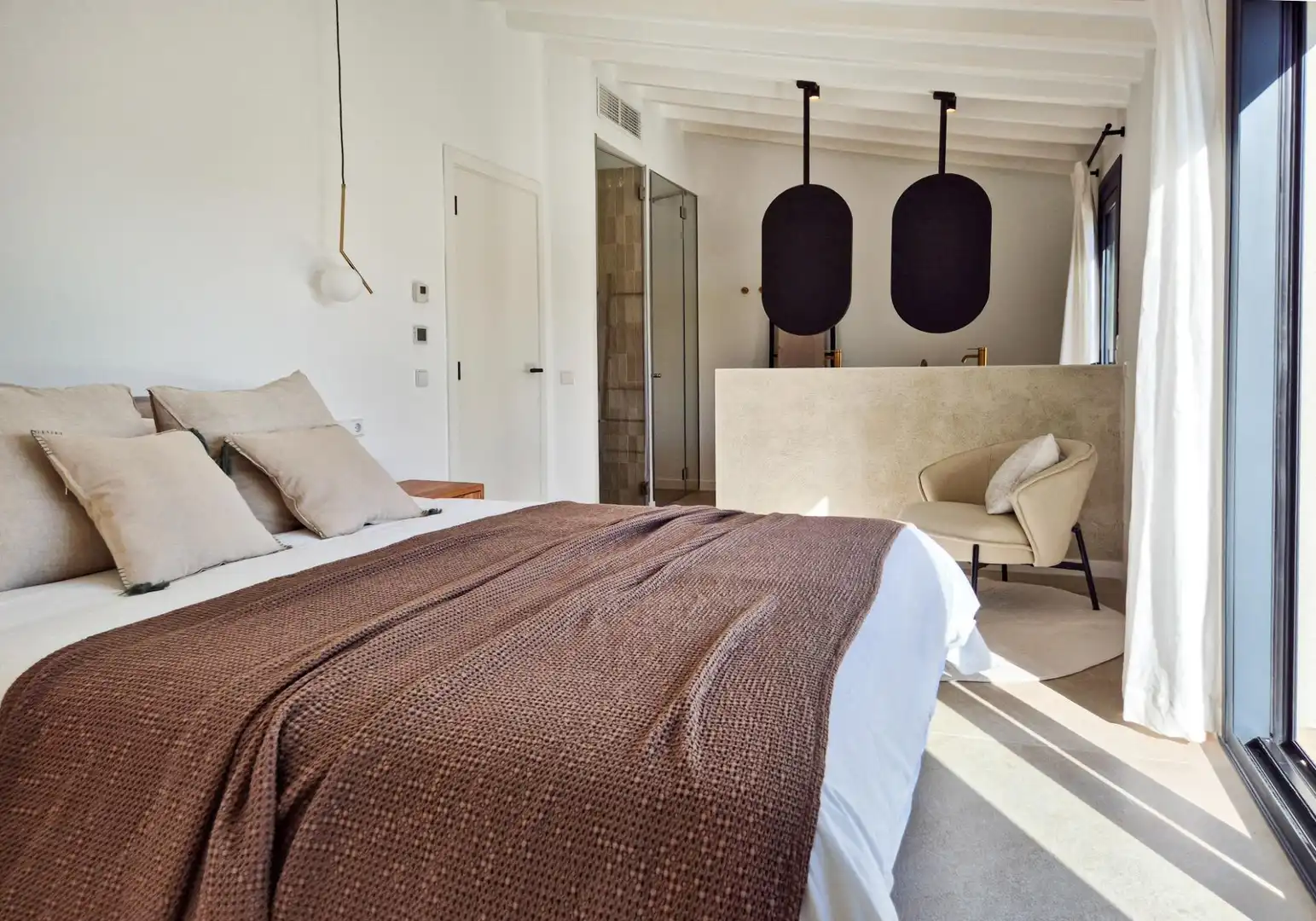Dormitori de Casa o xalet en venda en  Palma de Mallorca amb Aire condicionat, Calefacció i Jardí privat