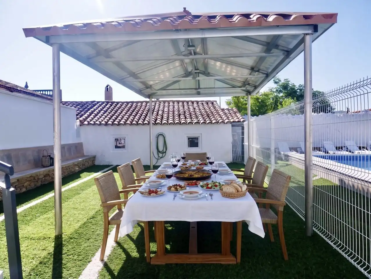 Terrace of Houses for sale in Corteconcepción  with Private garden, Terrace and Storage room