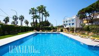 Swimming pool of Planta baja for sale in Castelldefels  with Private garden, Terrace and Community pool