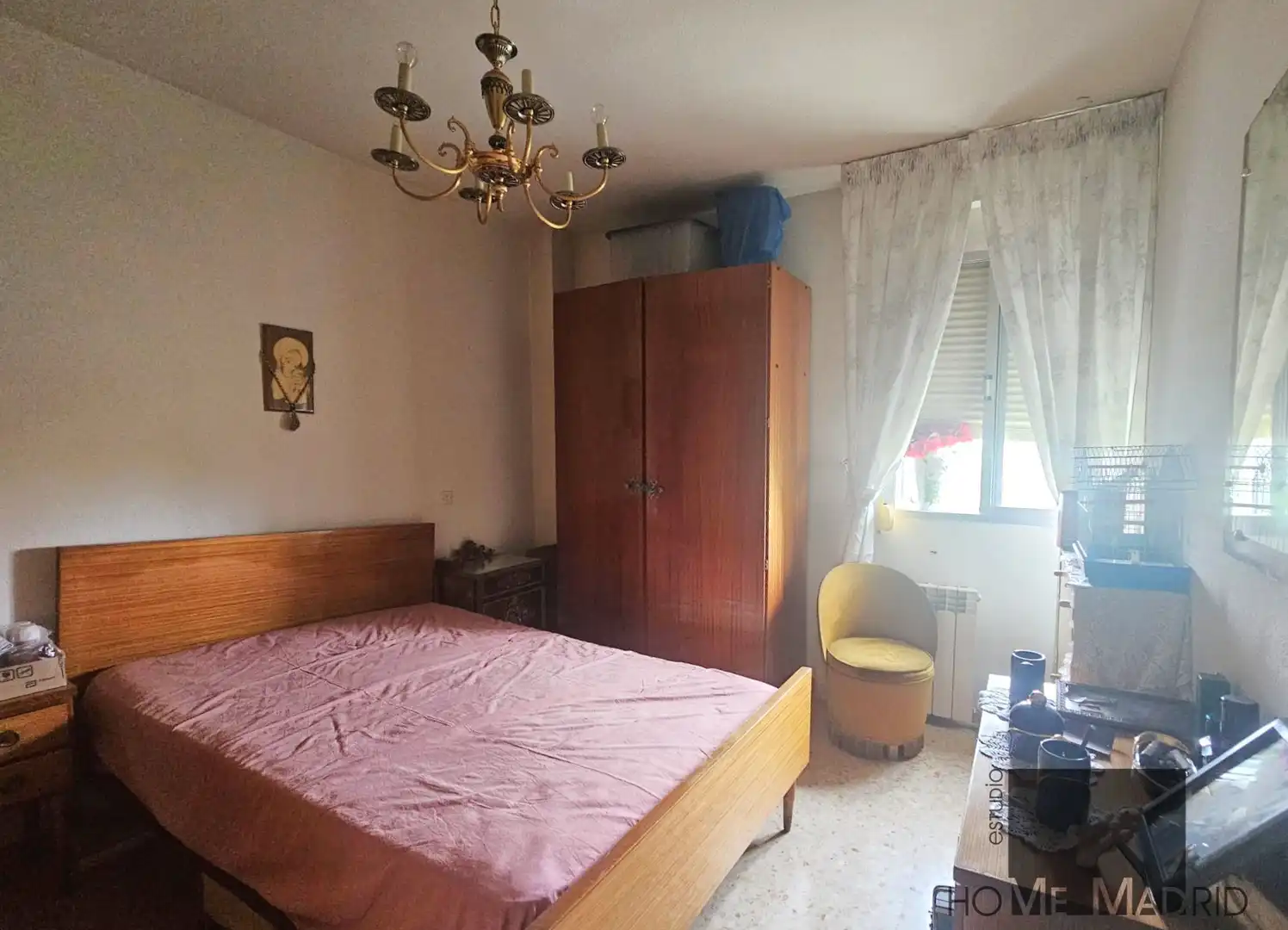 Bedroom of Flat for sale in Madrid  with Heating