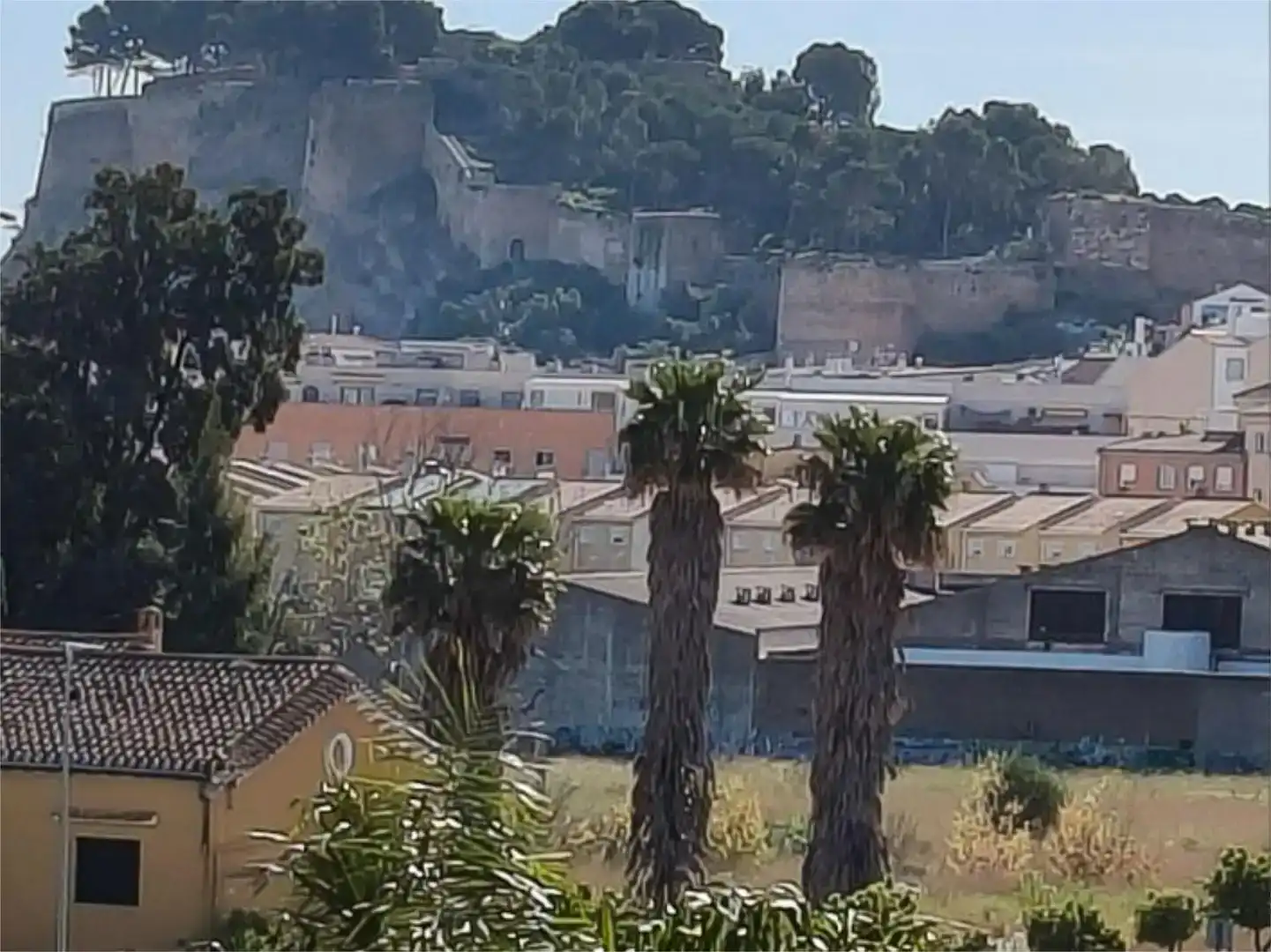 Vista exterior de Pis en venda en Dénia amb Aire condicionat i Piscina