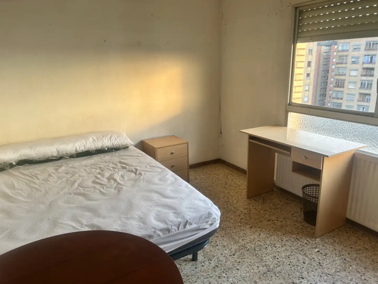 Schlafzimmer von Wohnung zur Miete in Huesca mit Heizung, Parkett und Terrasse