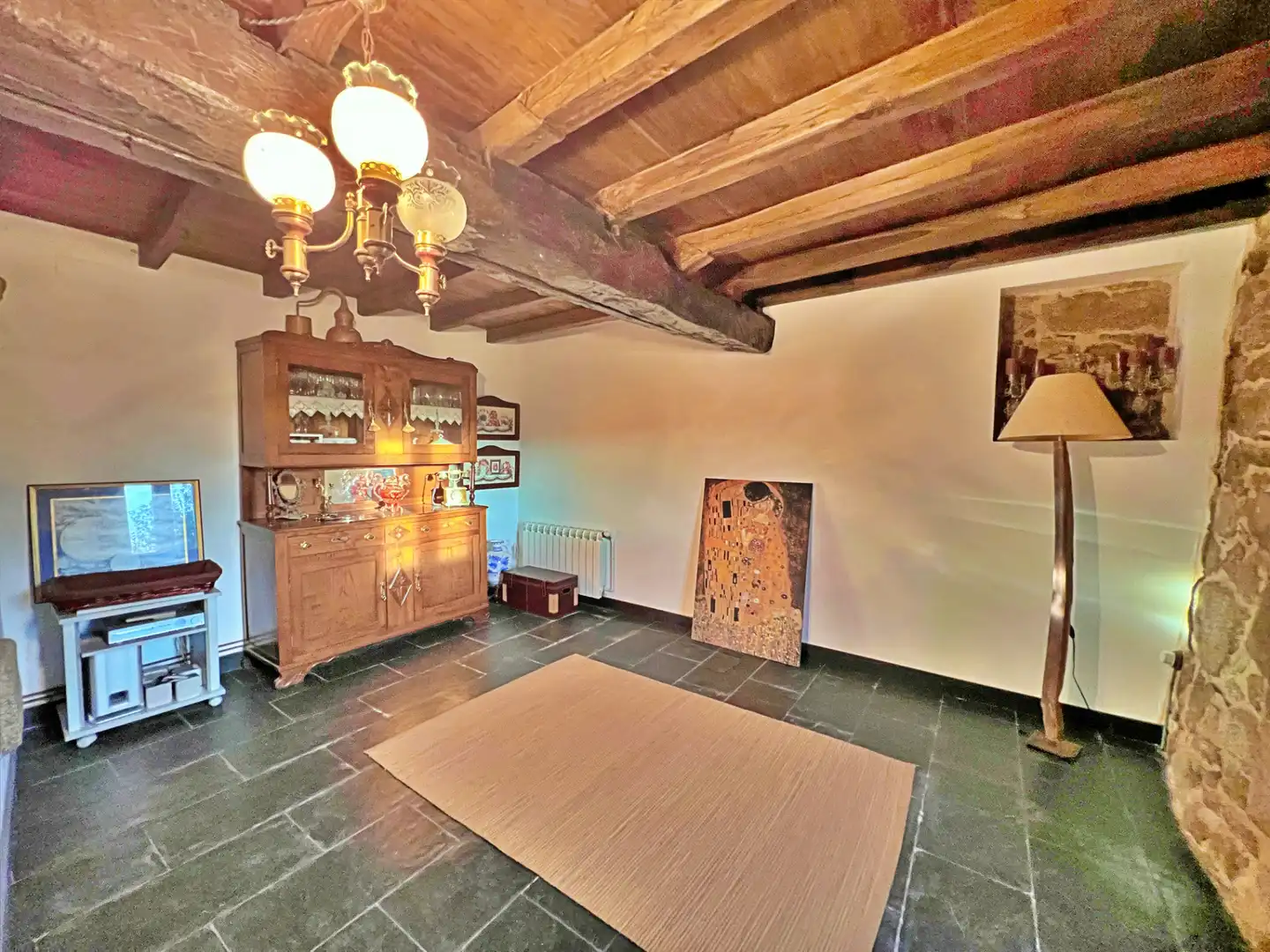 Sala de estar de Casa o chalet de alquiler en Lugo con Calefacción, Jardín privado y Amueblado