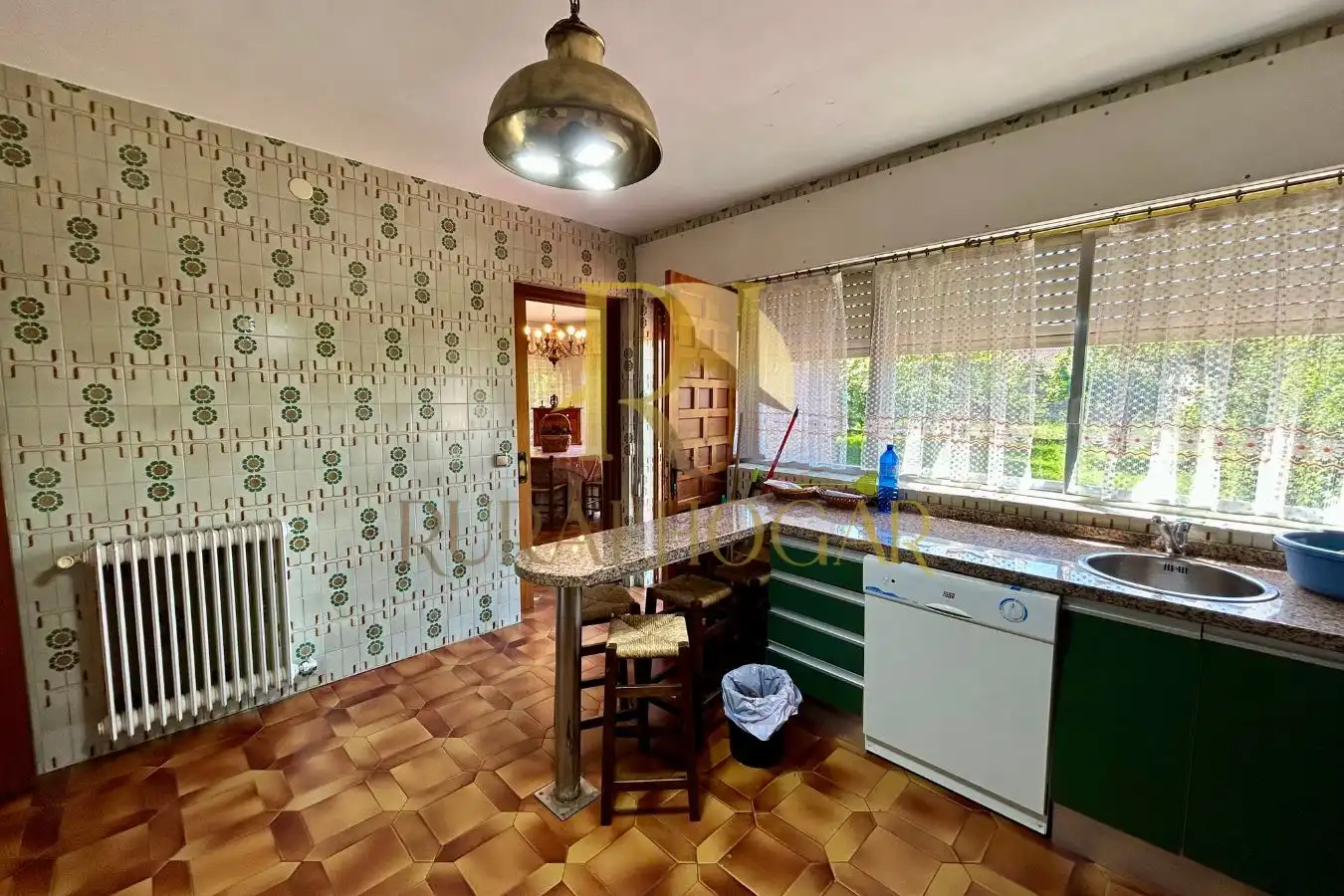 Cocina de Casa o chalet en venta en Matallana de Torío con Jardín privado
