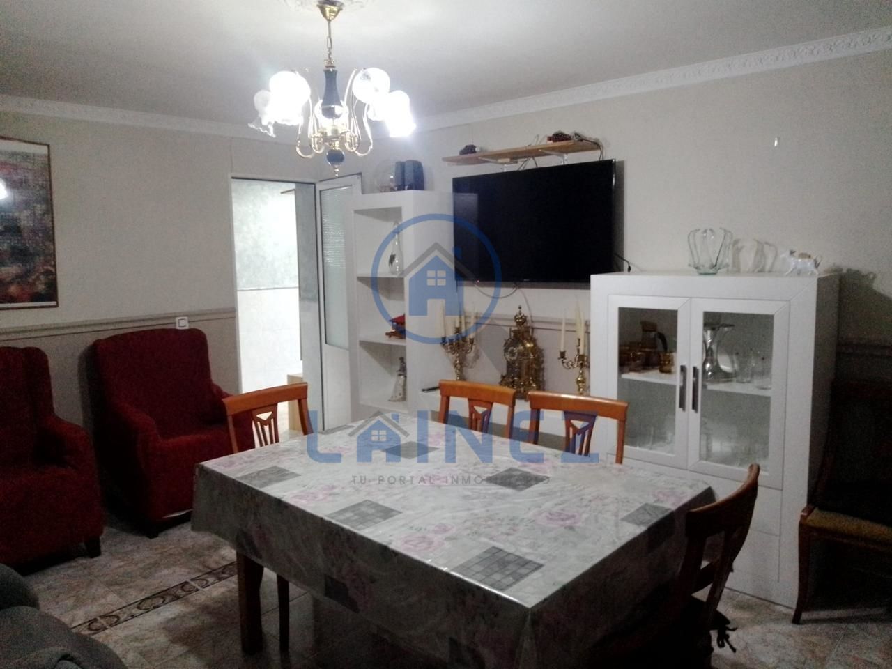 Menjador de Casa o xalet en venda en Fuente Obejuna amb Aire condicionat, Terrassa i Moblat