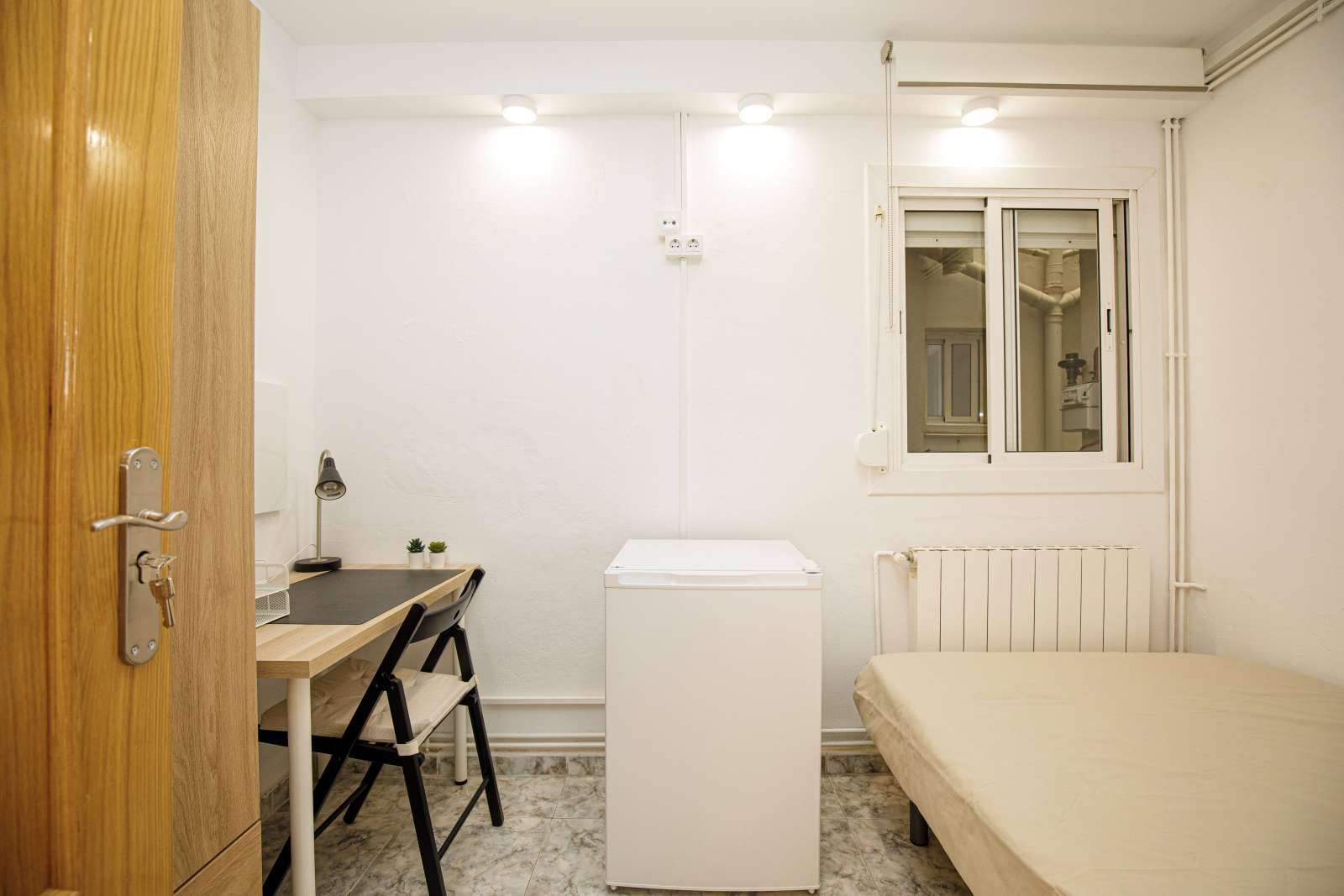 Bedroom of Flat to share in Santa Coloma de Gramenet  with Air Conditioner and Terrace