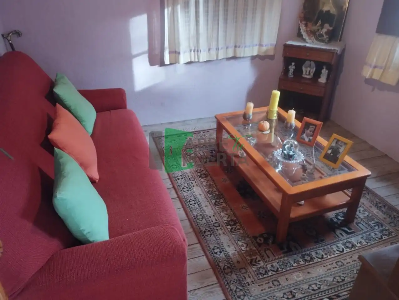 Sala de estar de Casa o chalet en venta en Punxín con Jardín privado, Amueblado y Balcón
