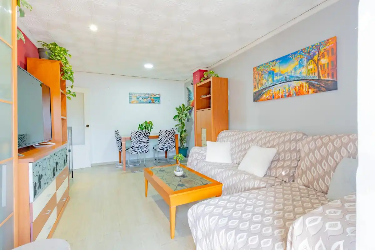 Living room of Flat for sale in El Puig de Santa Maria  with Air Conditioner, Heating and Terrace