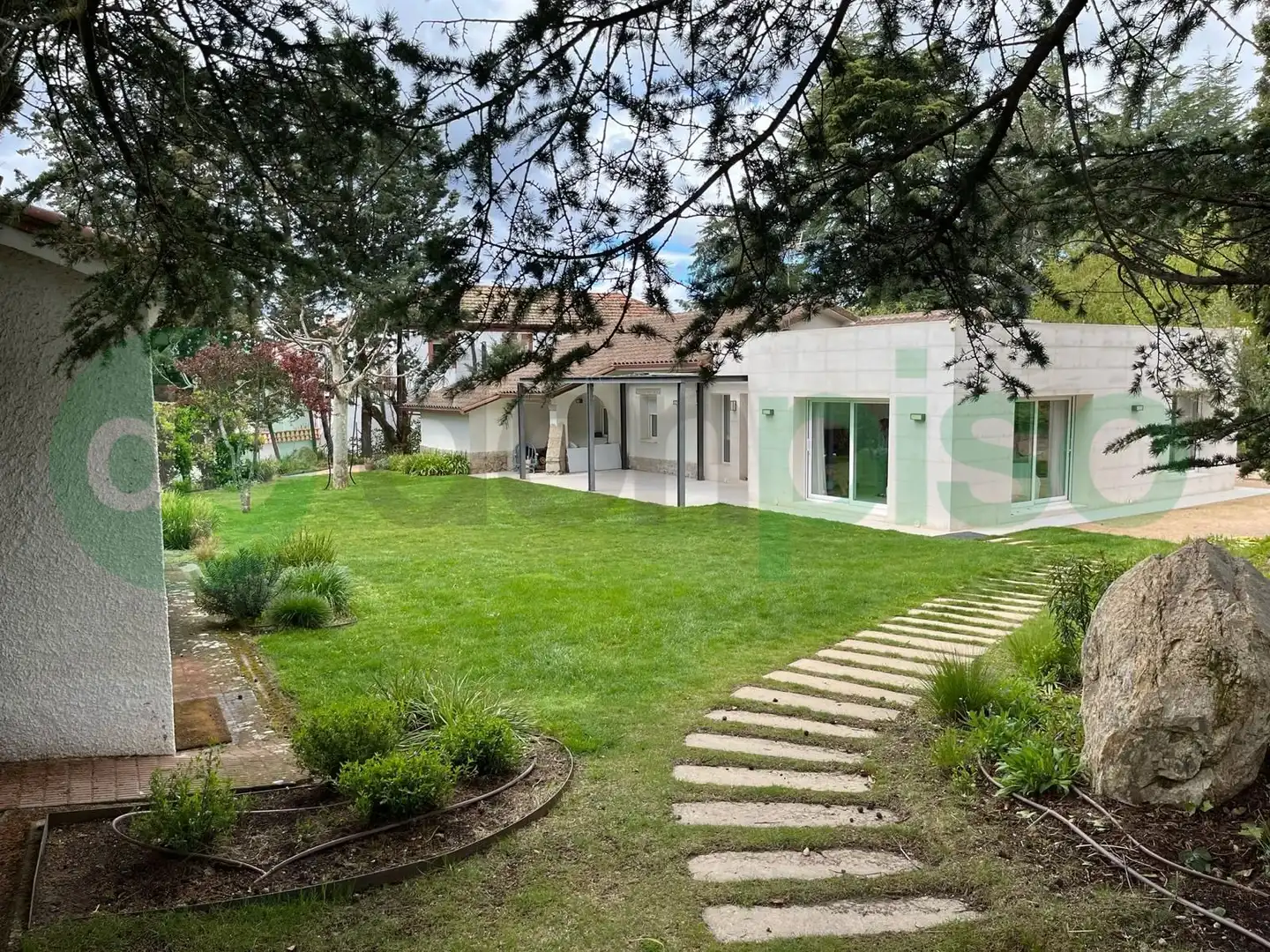 Jardí de Casa o xalet en venda en Robledo de Chavela amb Calefacció, Jardí privat i Terrassa