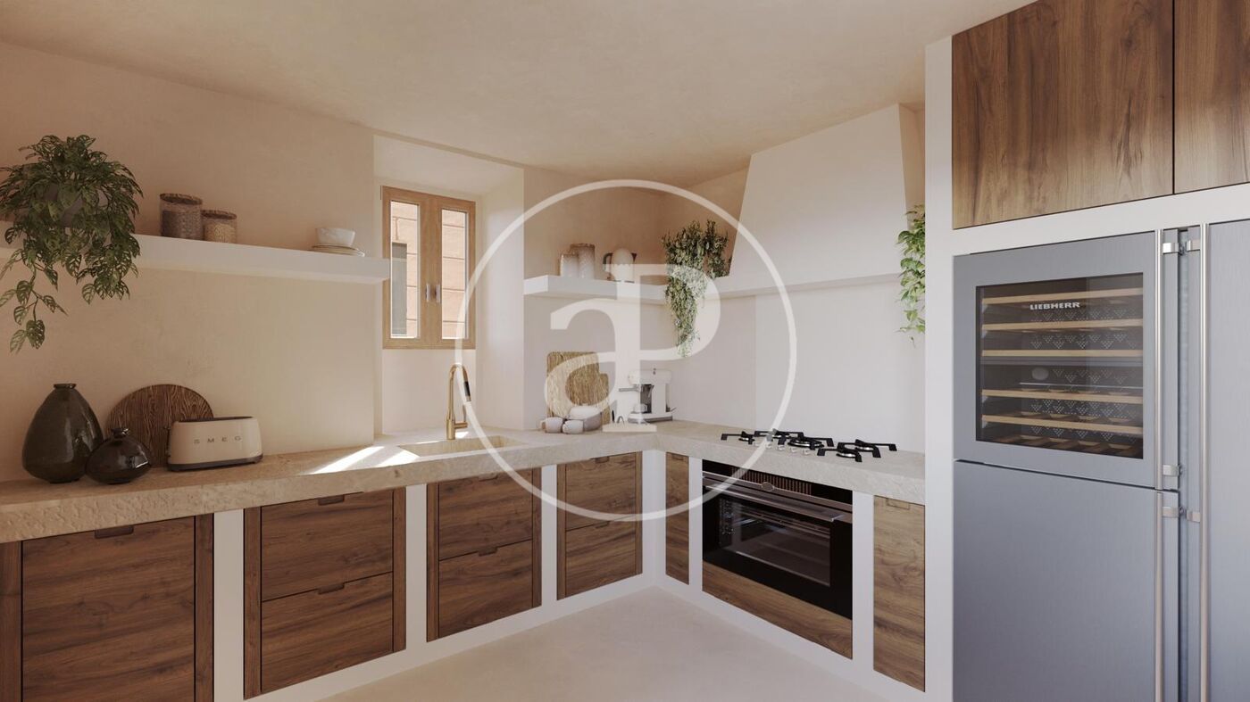 Kitchen of Single-family semi-detached for sale in Artà  with Air Conditioner, Heating and Private garden