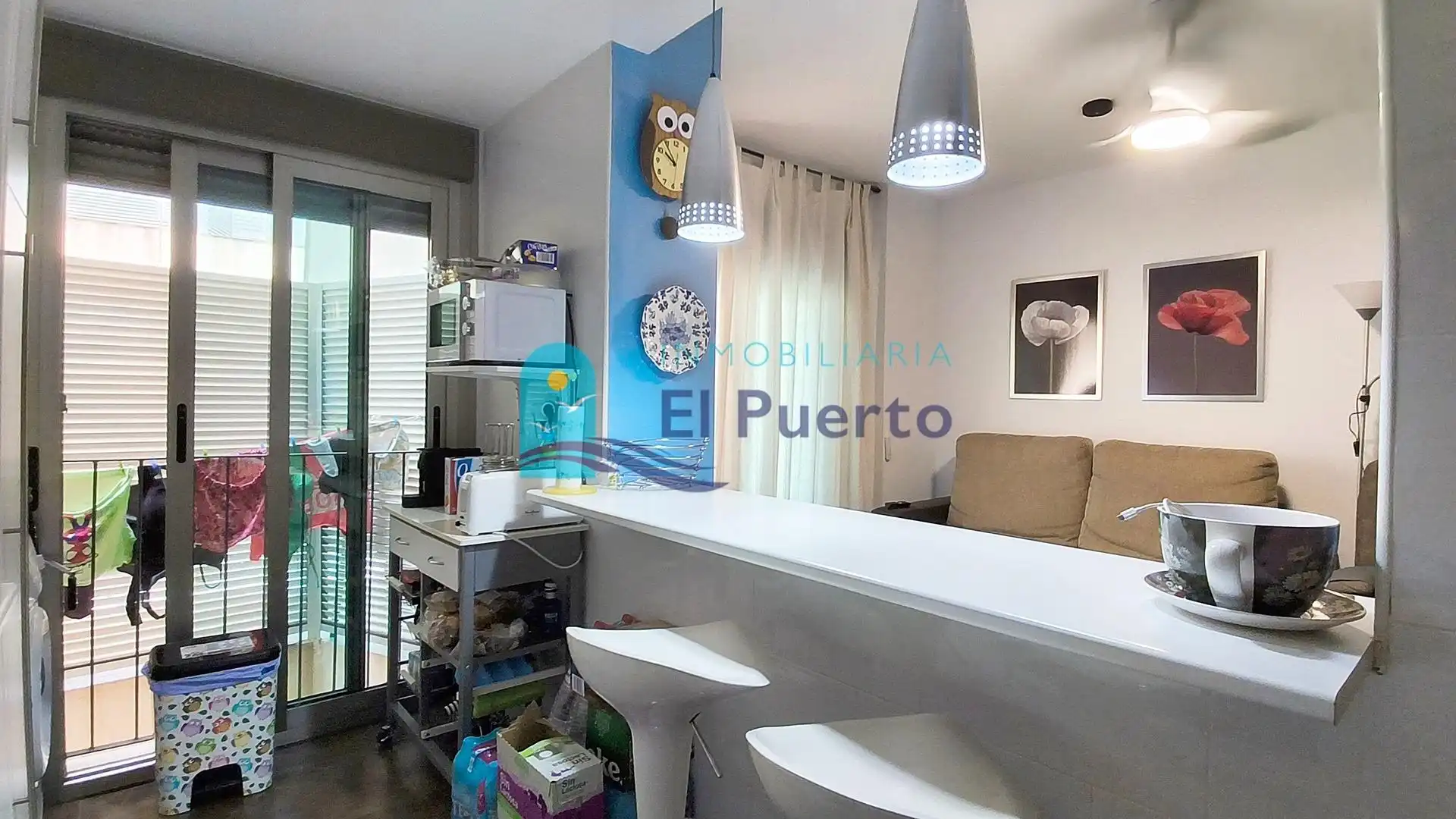 Cuina de Apartament en venda en Mazarrón amb Aire condicionat, Calefacció i Terrassa