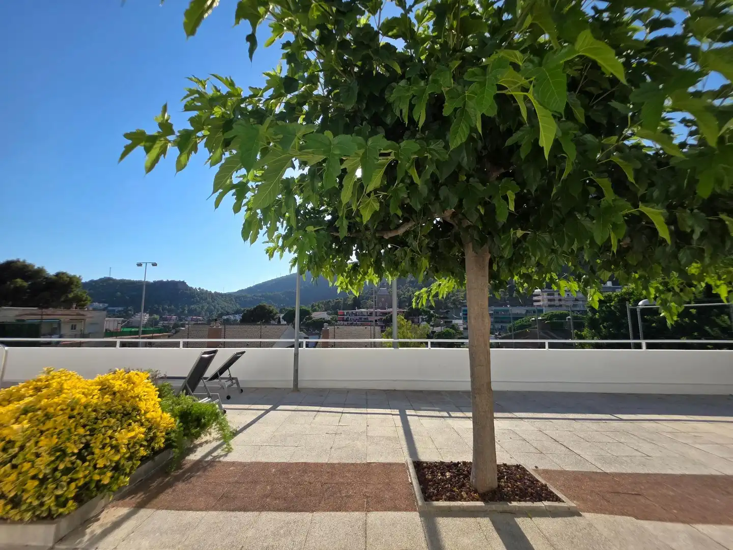 Terrassa de Casa adosada en venda en Castelldefels amb Calefacció, Jardí privat i Terrassa