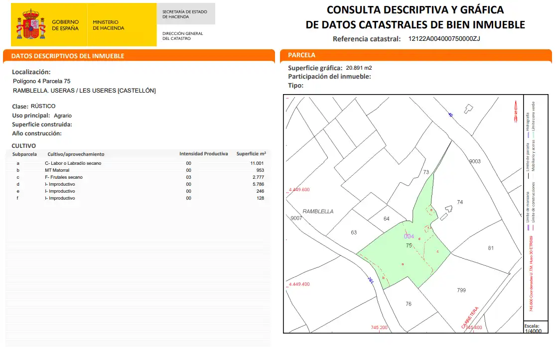 Country house with garden for sale in Useras /  Les Useres, imagen 15