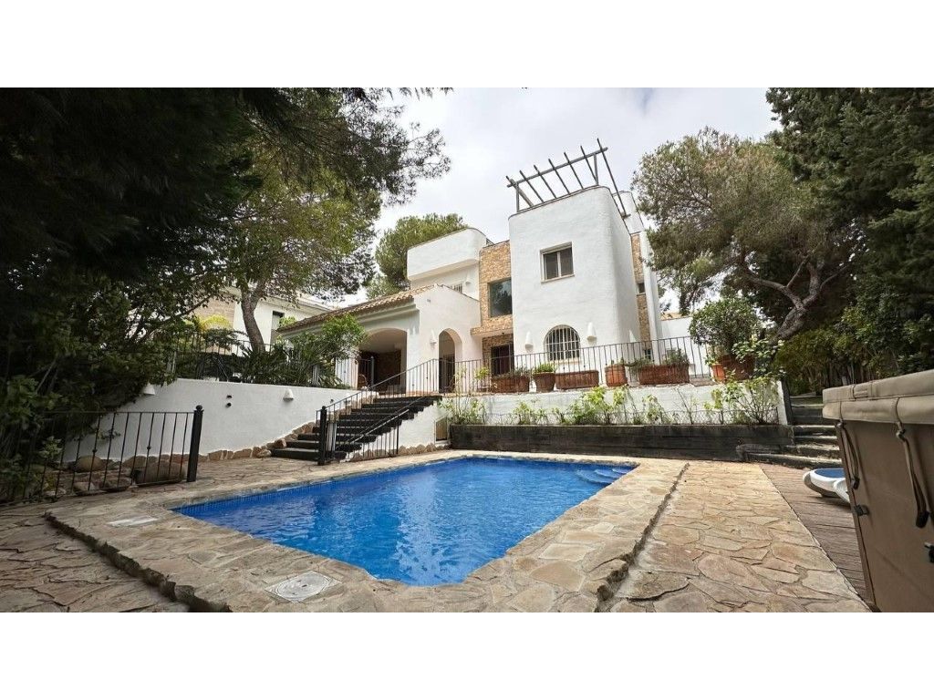 Exterior view of House or chalet for sale in Orihuela  with Air Conditioner, Private garden and Swimming Pool